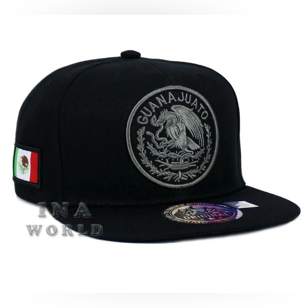 MEXICAN Hat MEXICO Federal Logo State Snapback Baseball Cap-GUANAJUATO/Gray Logo